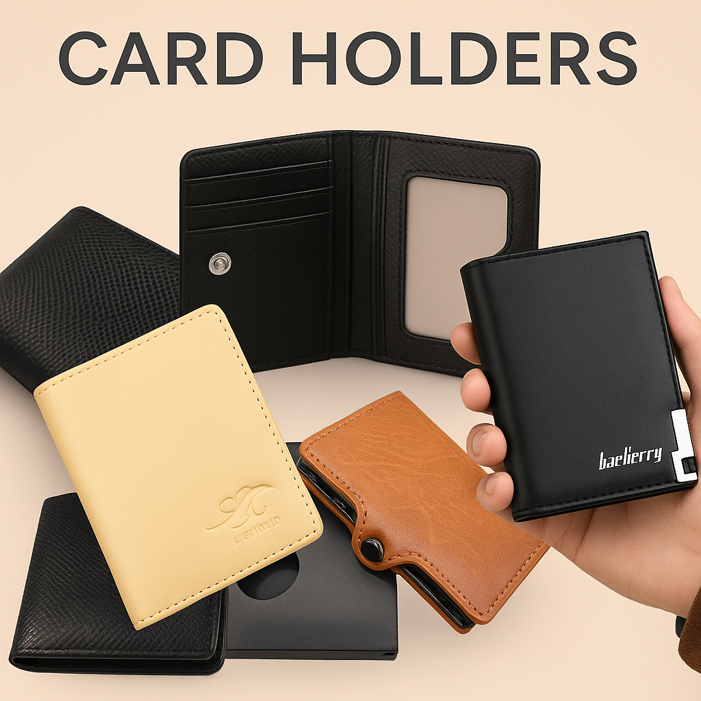 CARD HOLDERS!