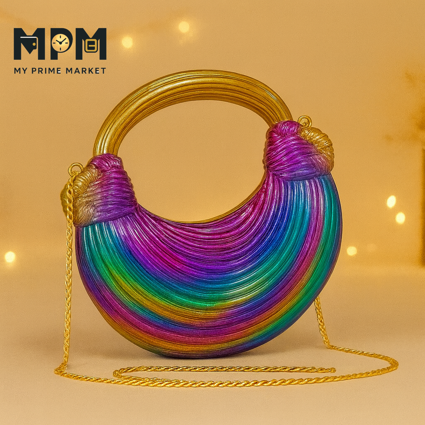 Mini Acrylic Noodle Clutch