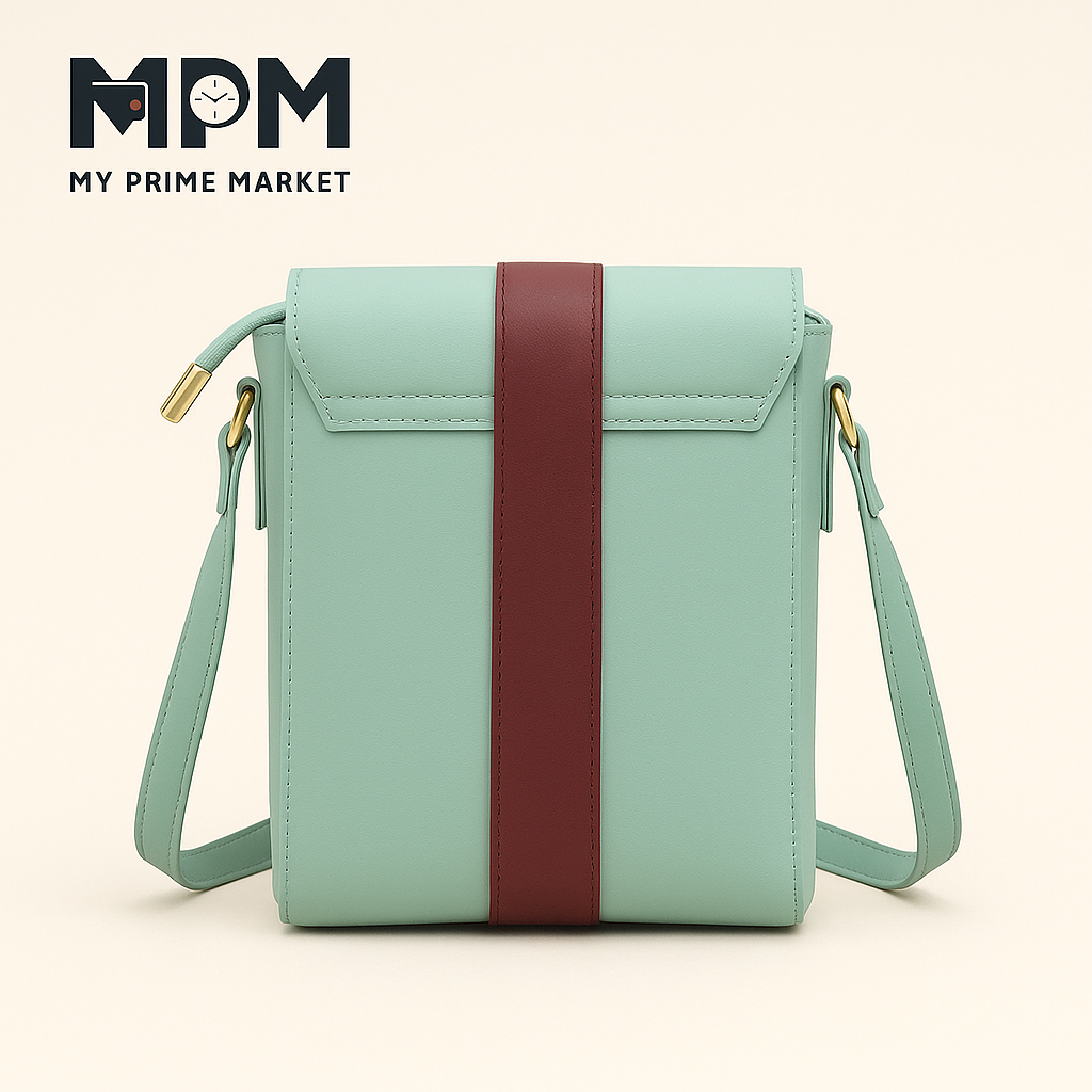Chic Stripe Crossbody Bag