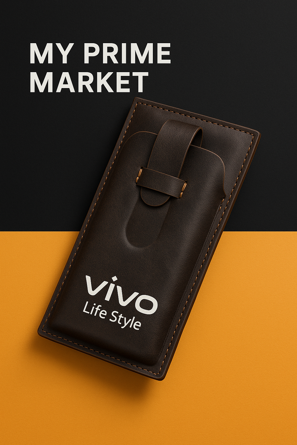 Premium Leather Belt Clip Wallet Case "with Company Name" Edition