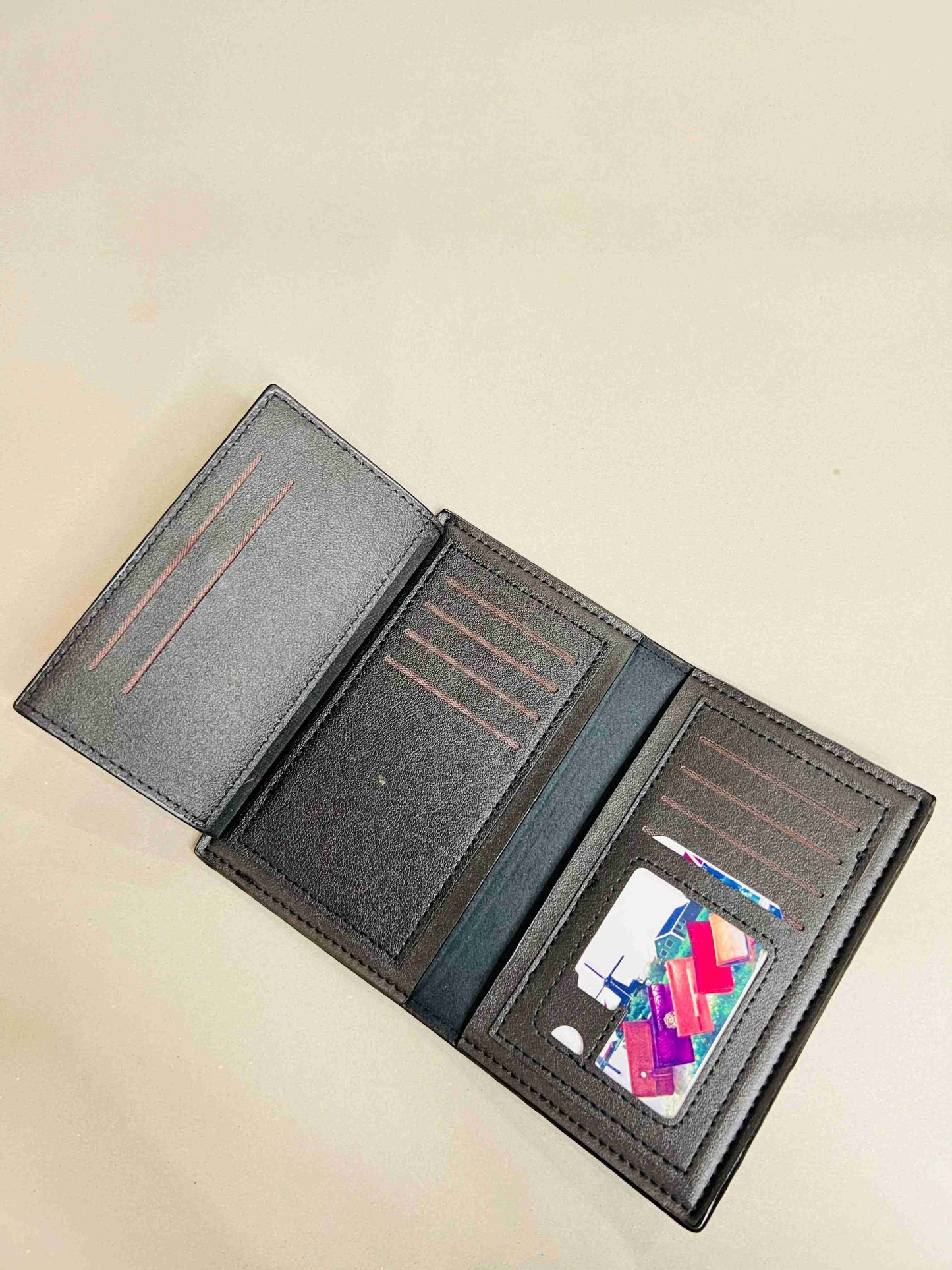 Unisex Monochromic Wallet