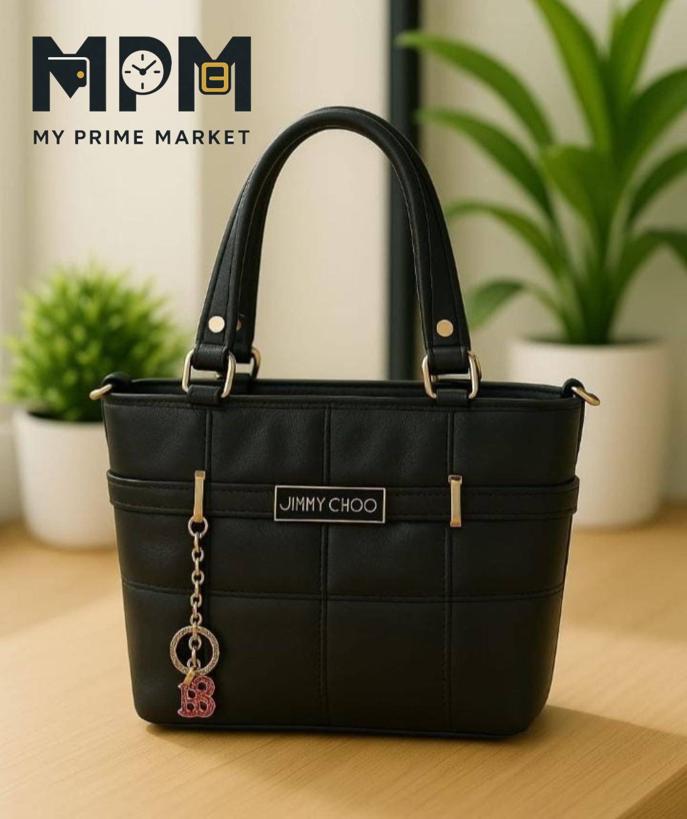 JC Quilted Handbag