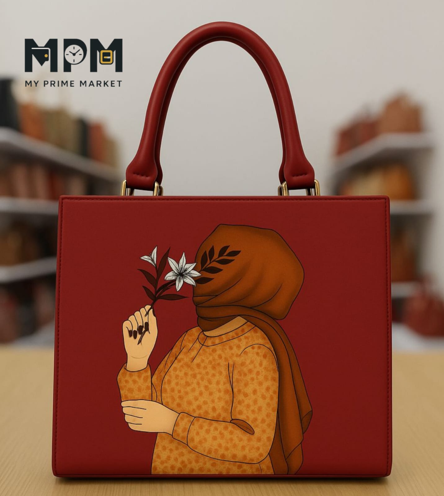 Hijabi Girl Tote Bag