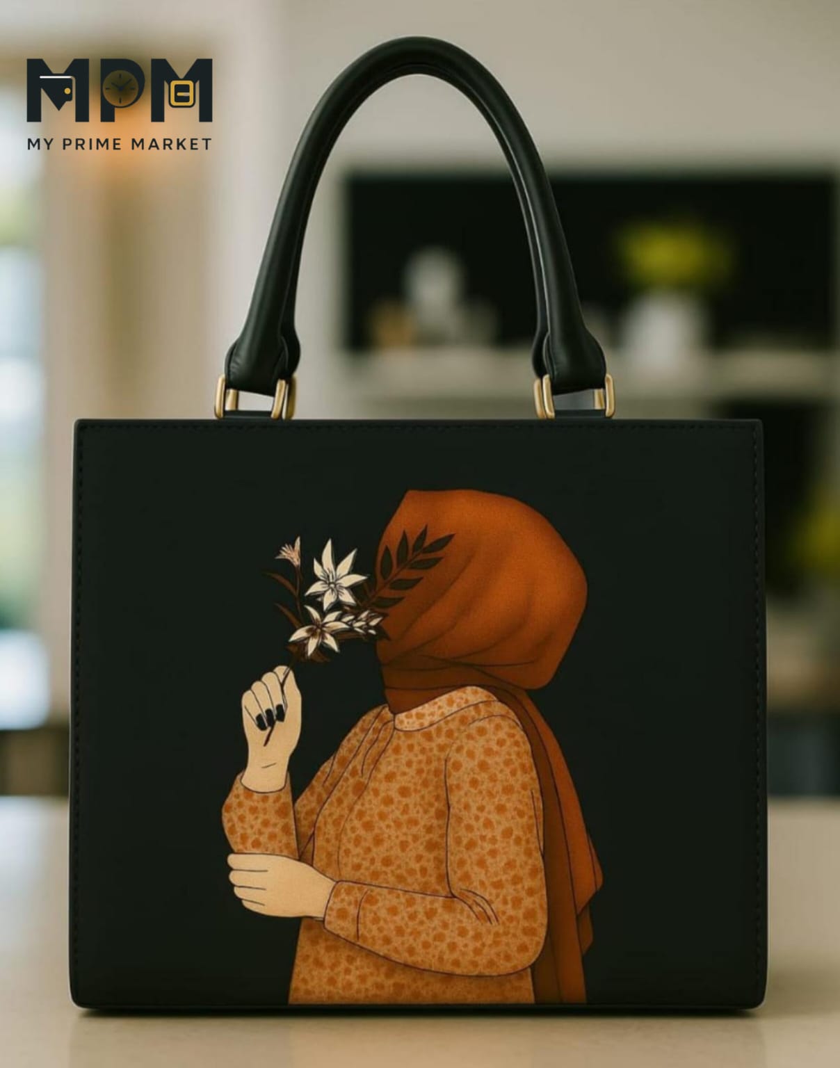 Hijabi Girl Tote Bag