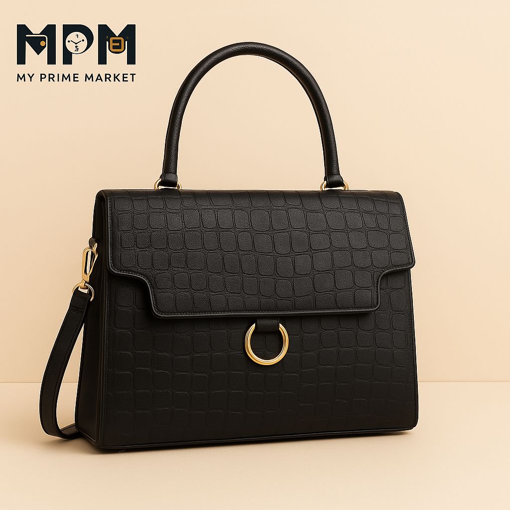 Croc Charm Handbag