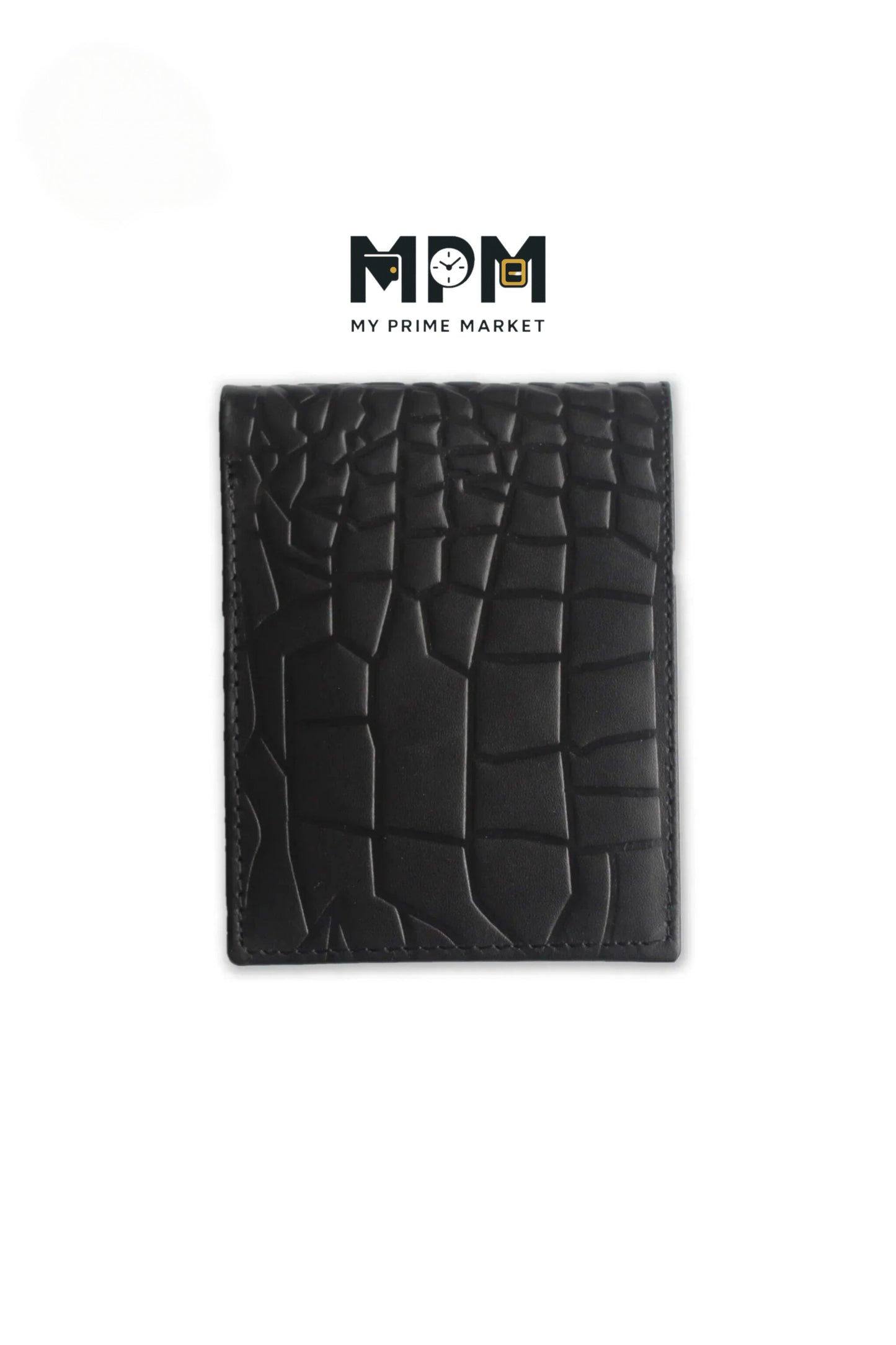 Genuine Wallet In Crocodile Pattern With Soft Velvet Interior