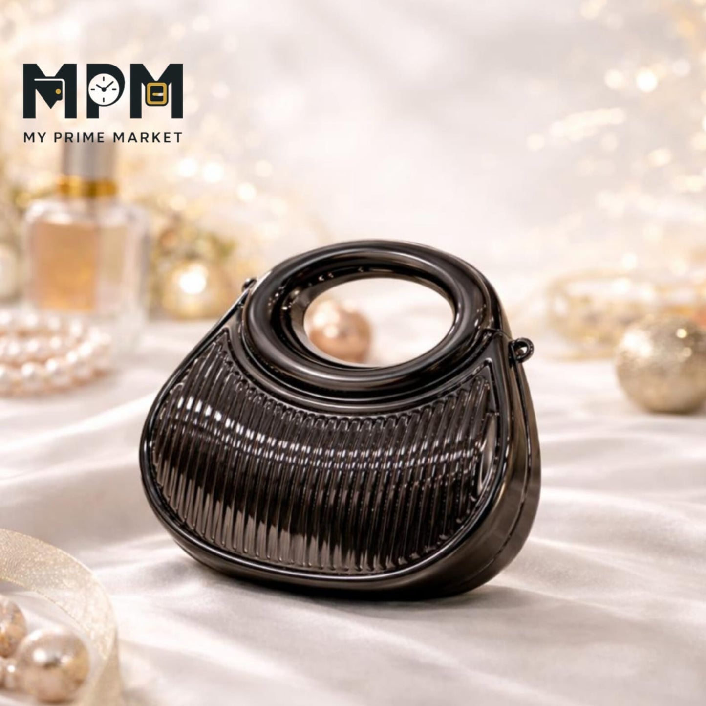 Mini Basket Acrylic Clutch