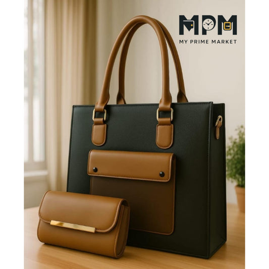 Two-Tone Tote Bag Set