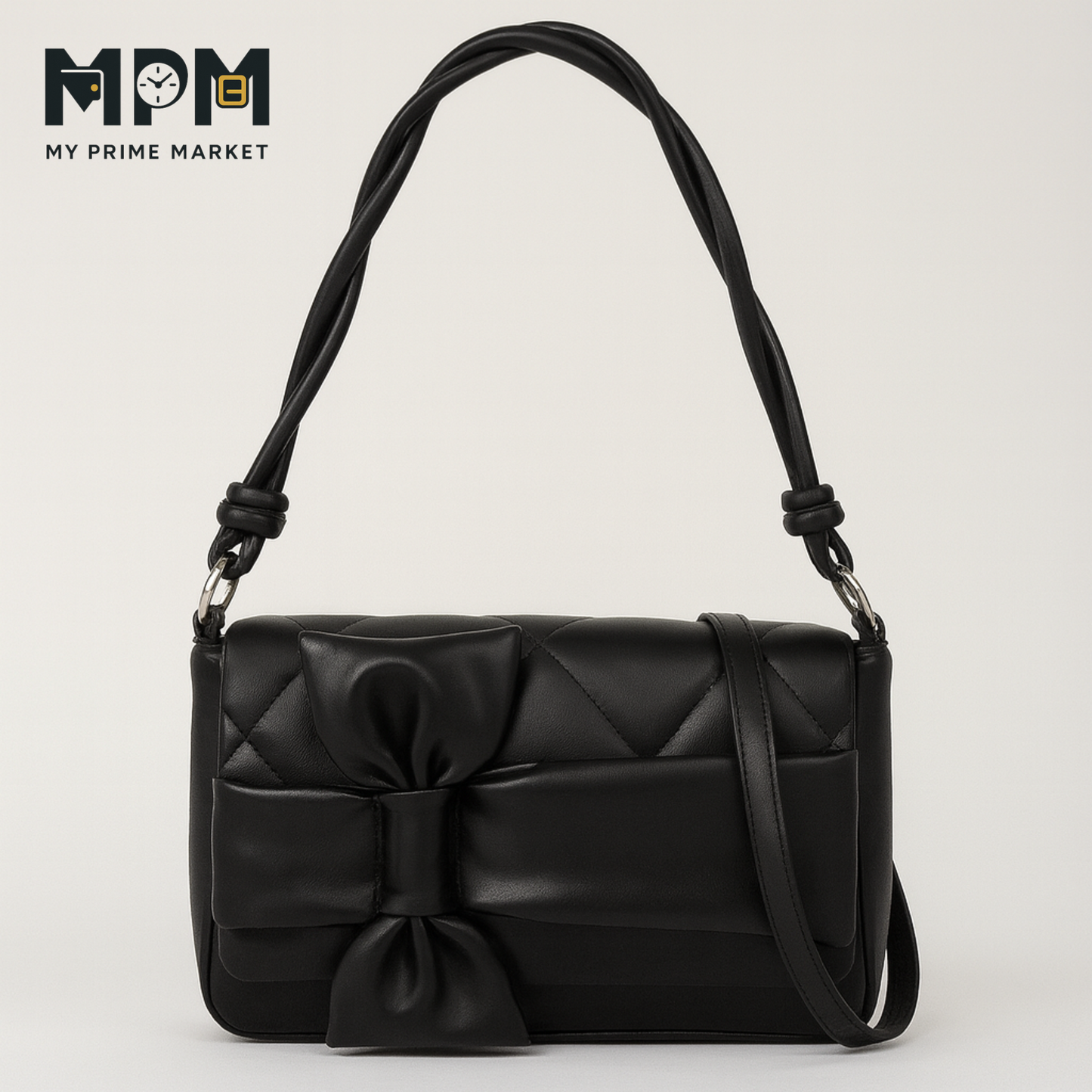 Imported Bow Handbag