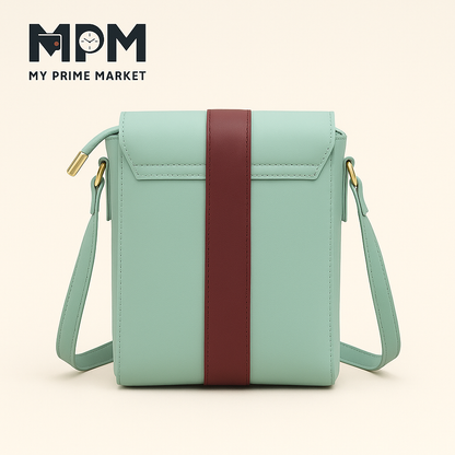 Chic Stripe Crossbody Bag