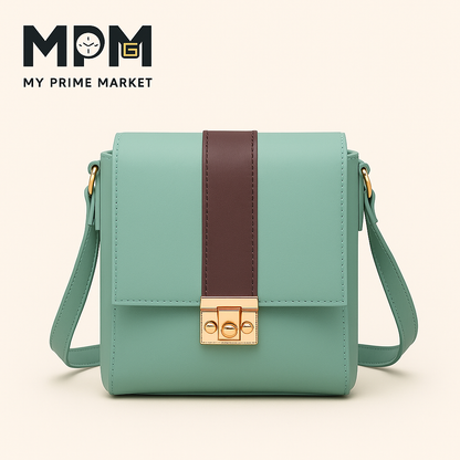 Chic Stripe Crossbody Bag