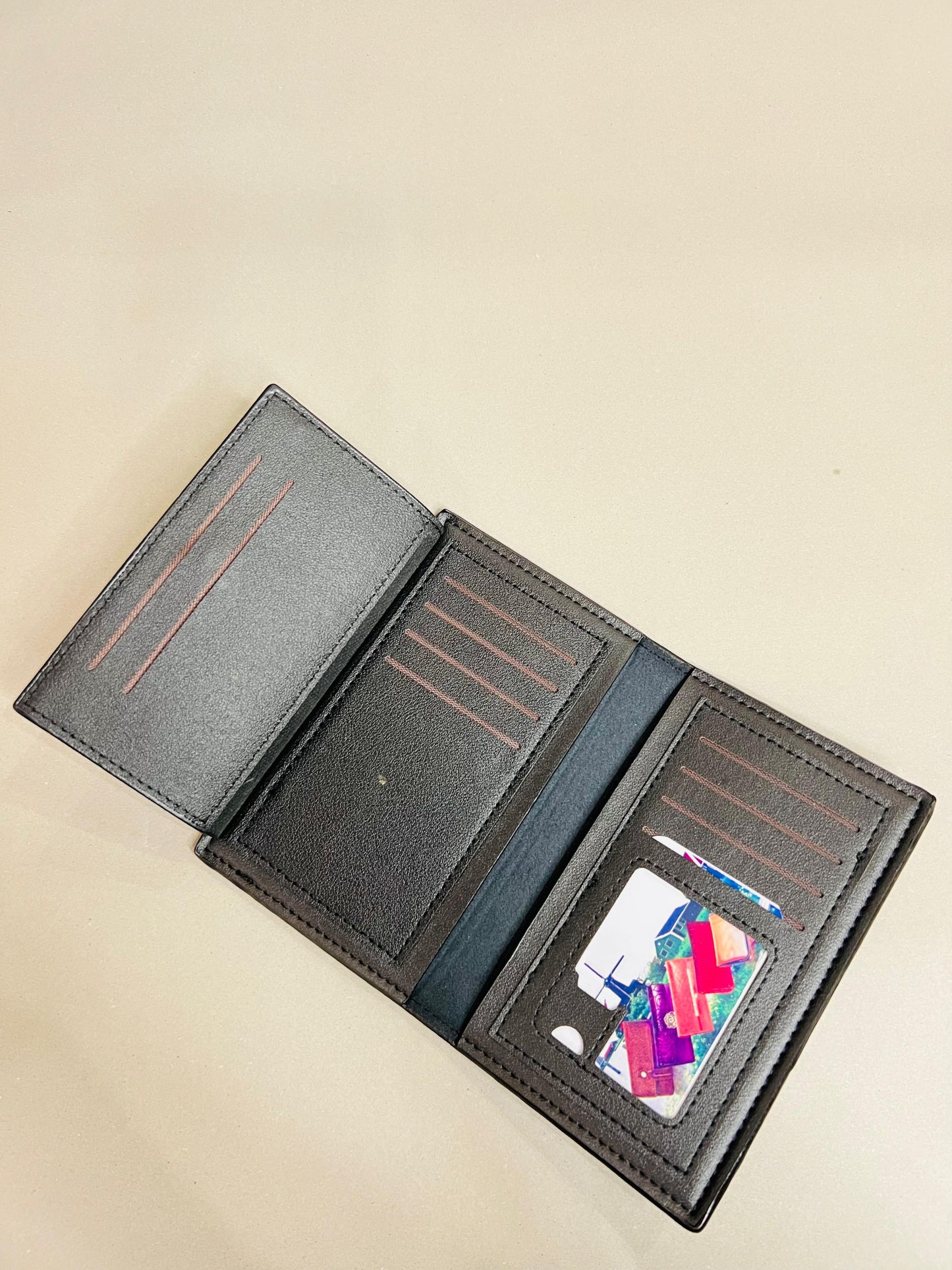 Unisex Monochromic Wallet
