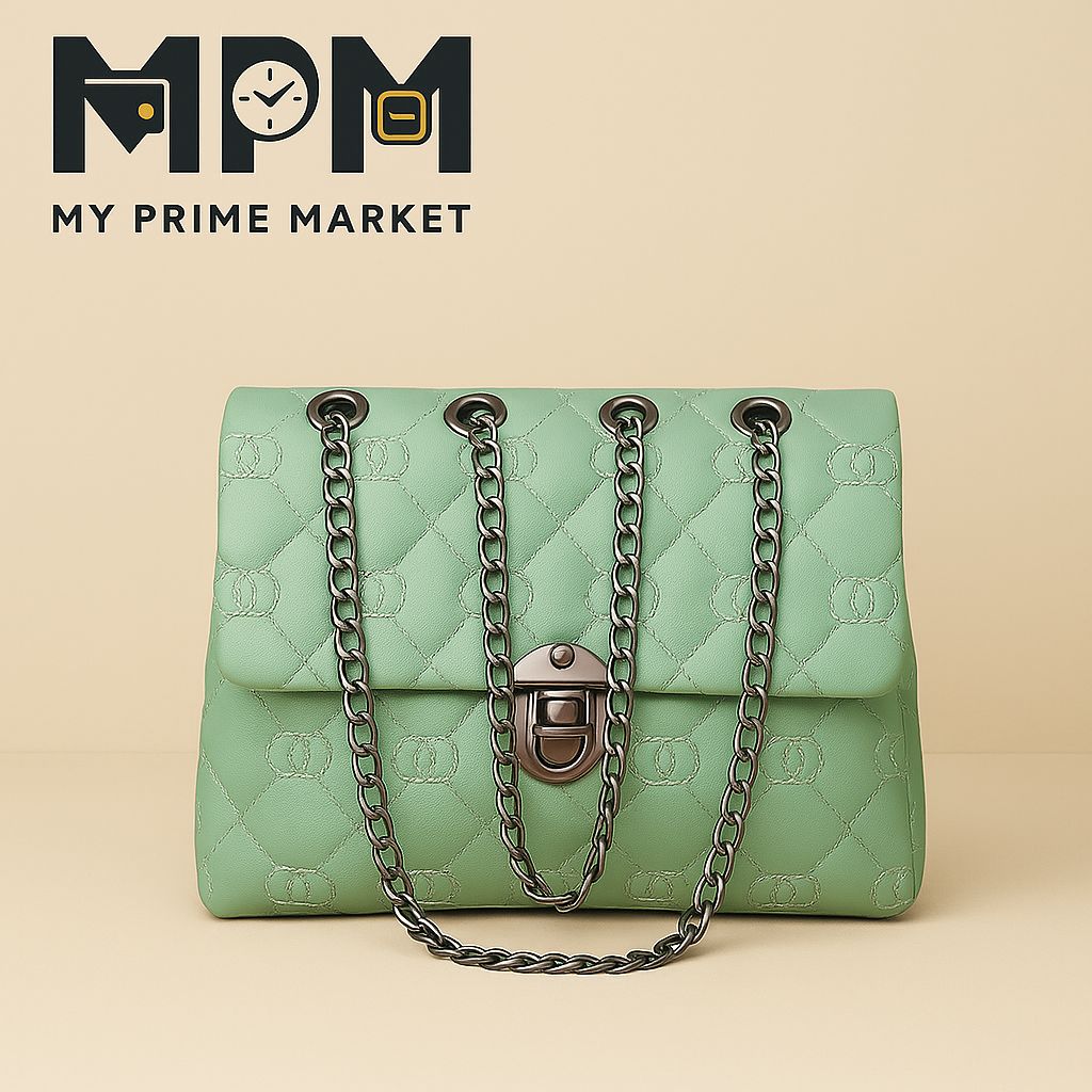 FC Chain Strap Shoulder Bag