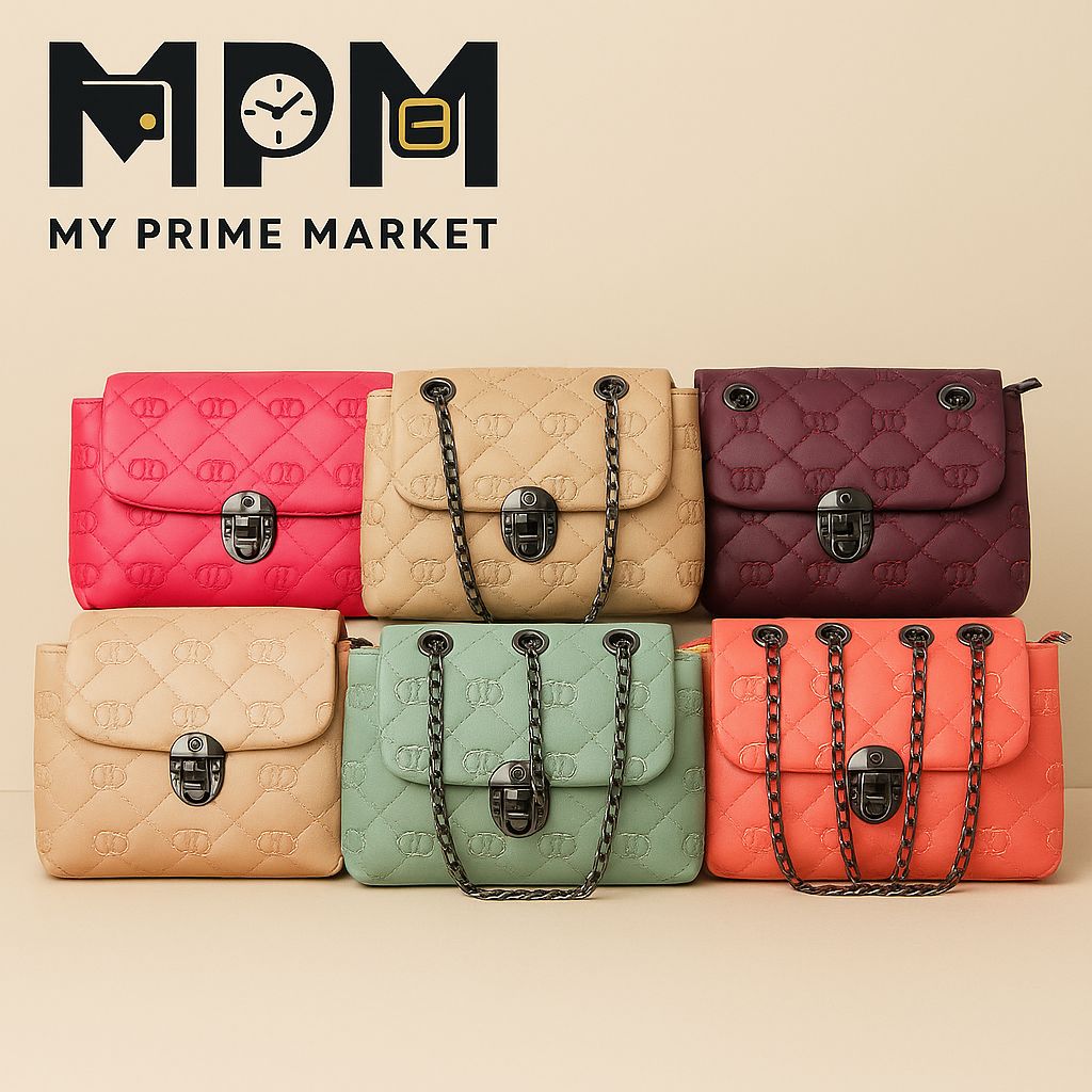 FC Chain Strap Shoulder Bag