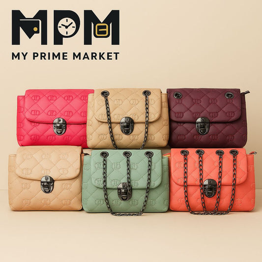FC Chain Strap Shoulder Bag