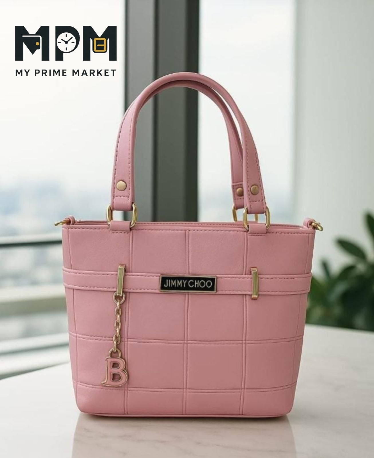 JC Quilted Handbag