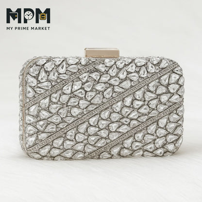 Double Sided Gemstone Clutch