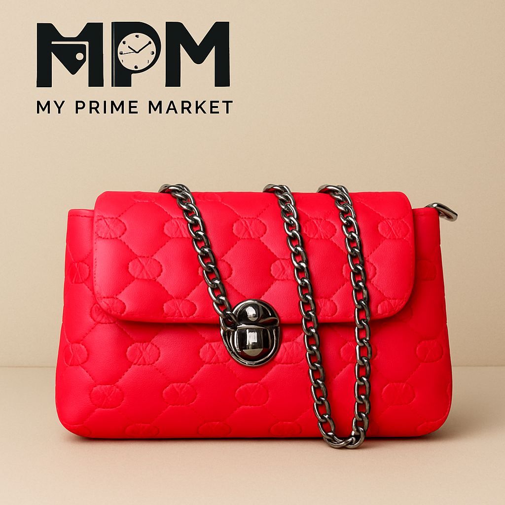 FC Chain Strap Shoulder Bag