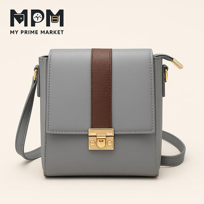 Chic Stripe Crossbody Bag