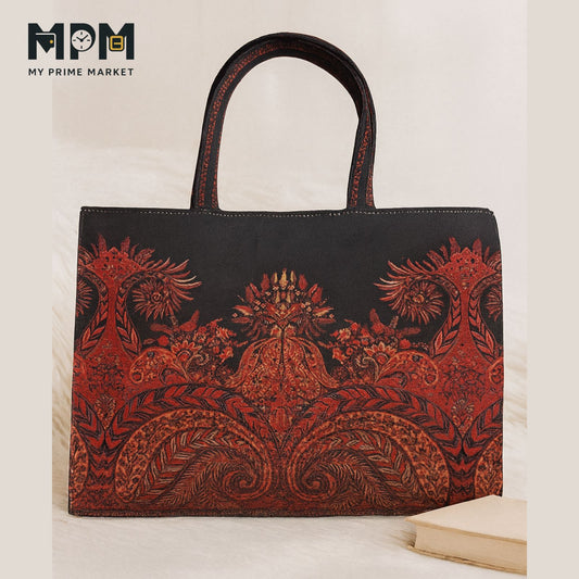 Henna Canvas Tote