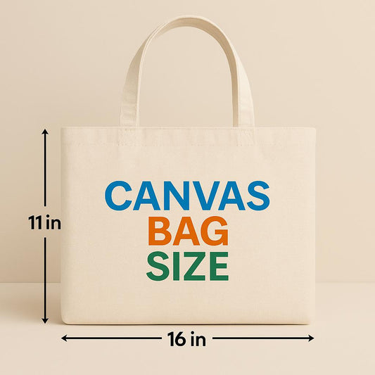 Azure Canvas Tote