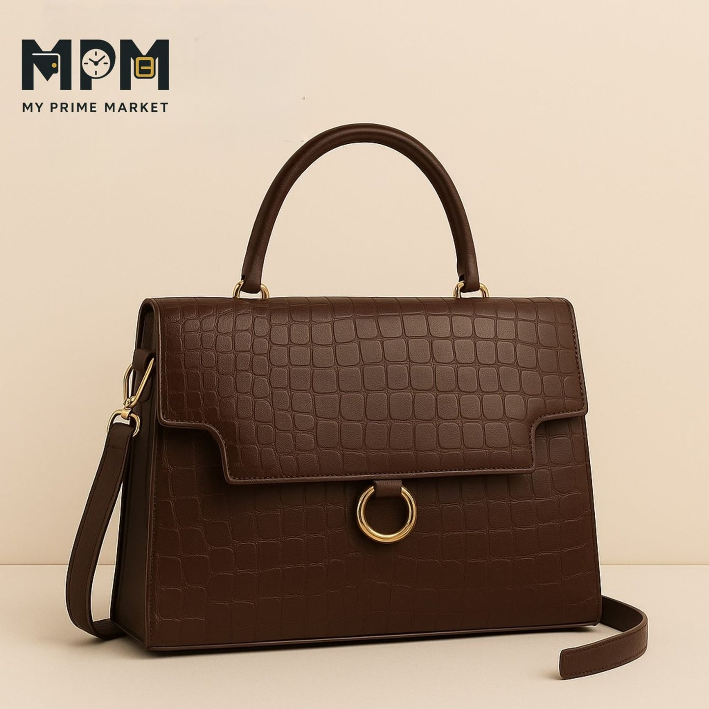 Croc Charm Handbag