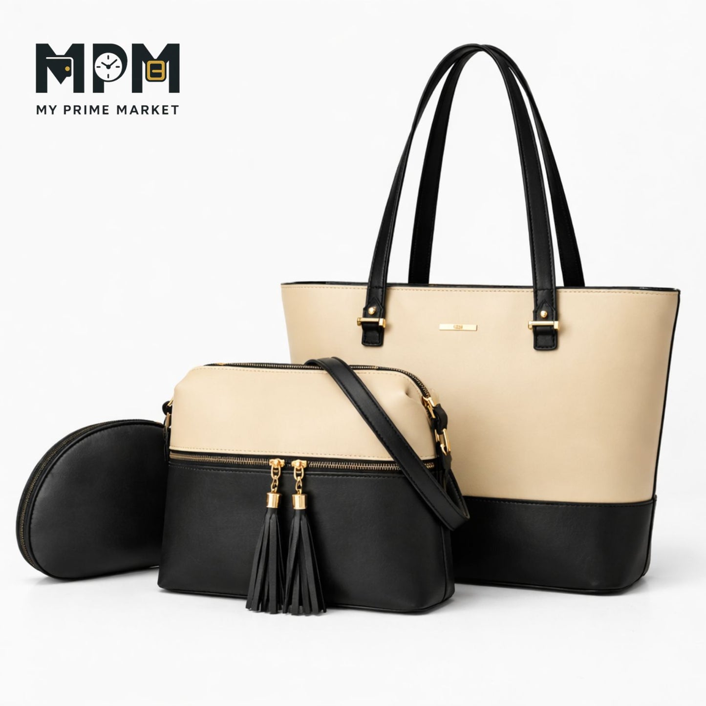 Classic 3-Piece Tote Bag Set