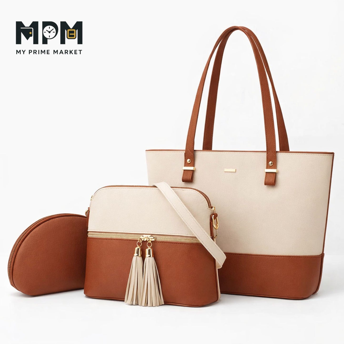 Classic 3-Piece Tote Bag Set