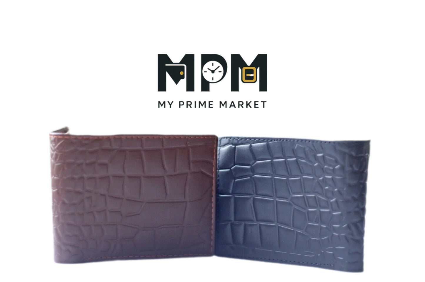 Genuine Wallet In Crocodile Pattern With Soft Velvet Interior