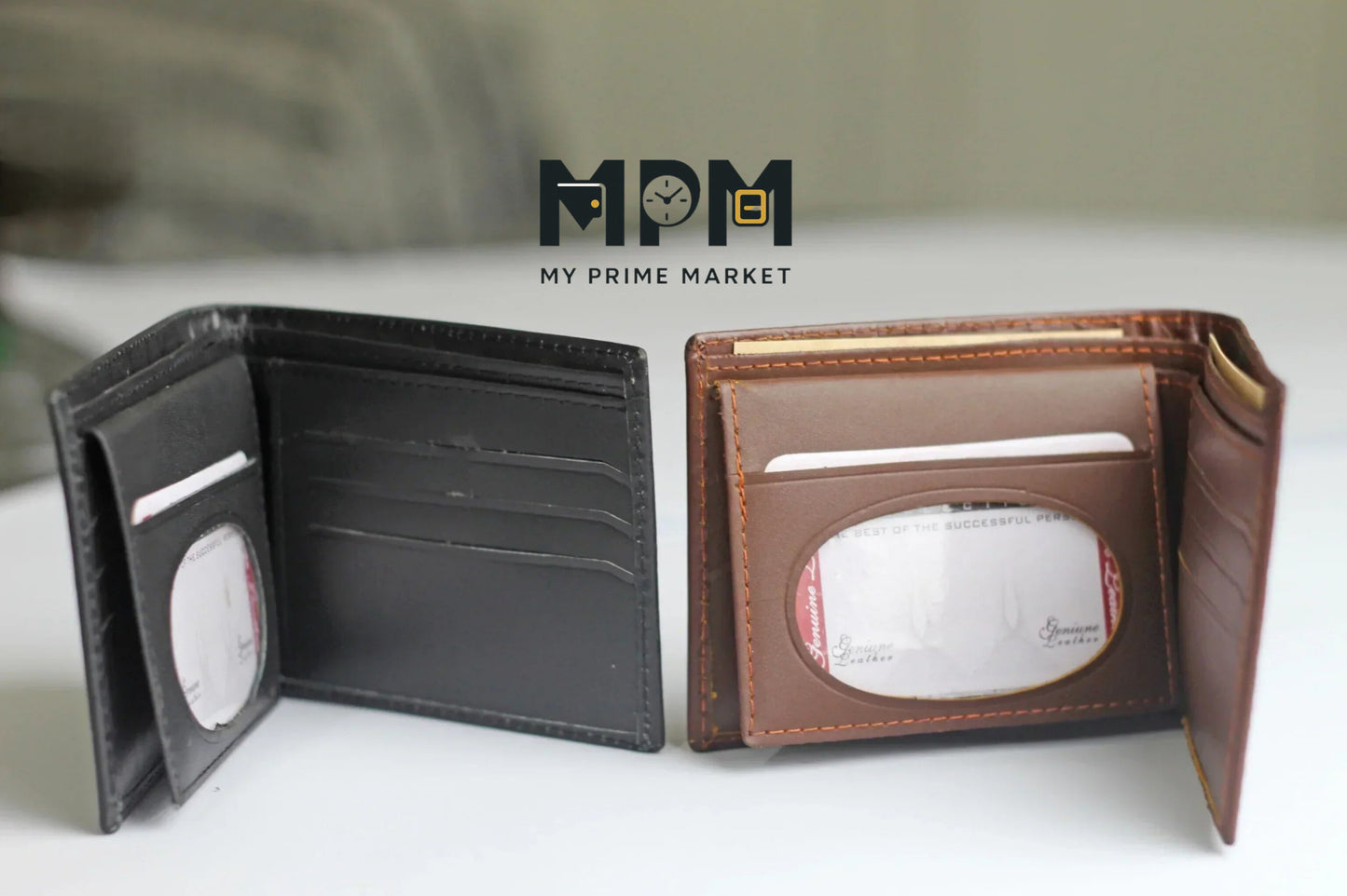 Genuine Wallet In Crocodile Pattern With Soft Velvet Interior